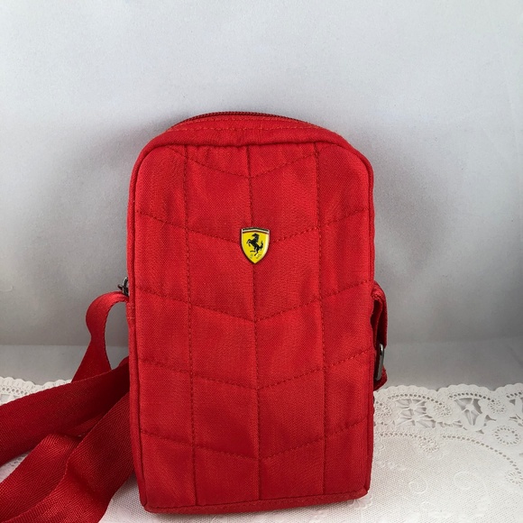 ferrari purse red